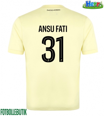 AS Monaco Ansu Fati #31 Tredje Tröja 2025-26 Kortärmad